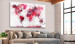Large canvas print Bloody Map [Large Format] 128662 additionalThumb 5