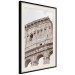 Poster Colosseum - historic city architecture in sepia colors against a sky background 130762 additionalThumb 2