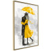 Poster Under the Yellow Umbrella - romantic couple of a yellow woman and a black man 132162 additionalThumb 14