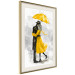 Poster Under the Yellow Umbrella - romantic couple of a yellow woman and a black man 132162 additionalThumb 4