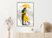Poster Under the Yellow Umbrella - romantic couple of a yellow woman and a black man 132162 additionalThumb 8
