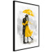 Poster Under the Yellow Umbrella - romantic couple of a yellow woman and a black man 132162 additionalThumb 9