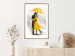 Poster Under the Yellow Umbrella - romantic couple of a yellow woman and a black man 132162 additionalThumb 13