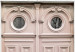 Canvas Pink Paris tenement house door - a photograph of Paris architecture 132262 additionalThumb 5