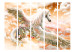 Room Separator Pegasus (Orange) II (5-piece) - fantastical abstraction in the sky 132562 additionalThumb 3