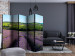 Room Divider Lavender Fields II (5-piece) - Provencal landscape of blooming nature 134162 additionalThumb 4