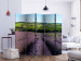 Room Divider Lavender Fields II (5-piece) - Provencal landscape of blooming nature 134162 additionalThumb 2