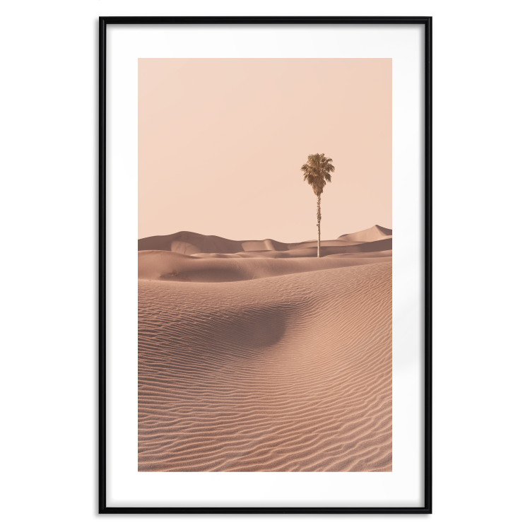 Wall Poster Desert Flora - desert with a tree in an orange composition 134762 additionalImage 15