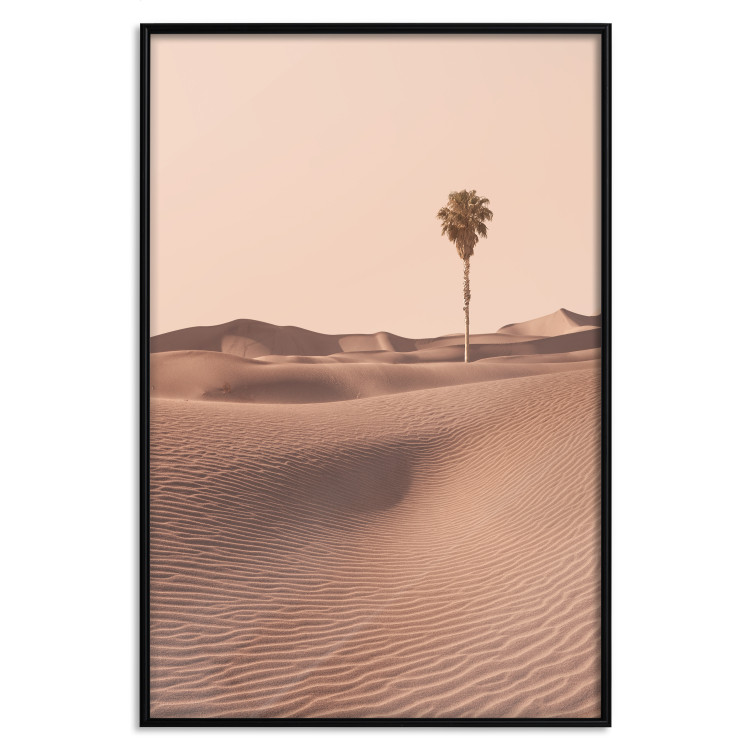 Wall Poster Desert Flora - desert with a tree in an orange composition 134762 additionalImage 16