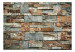 Wall Mural Stacked stone - stone pattern with different shapes and colours 135662 additionalThumb 1