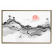 Wall Poster Watercolor Nature - Japanese-Style Abstract Mountain Landscape 145362 additionalThumb 23