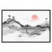 Wall Poster Watercolor Nature - Japanese-Style Abstract Mountain Landscape 145362 additionalThumb 20