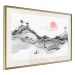 Wall Poster Watercolor Nature - Japanese-Style Abstract Mountain Landscape 145362 additionalThumb 11