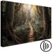 Canvas Way of Nature - Wooden Path Leading through the Paradise Jungle 146462 additionalThumb 6