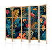 Room Divider Screen Exotic Birds - Toucans Amidst Colorful Vegetation II [Room Dividers] 152062 additionalThumb 5