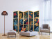 Room Divider Screen Exotic Birds - Toucans Amidst Colorful Vegetation II [Room Dividers] 152062 additionalThumb 6