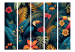 Room Divider Screen Exotic Birds - Toucans Amidst Colorful Vegetation II [Room Dividers] 152062 additionalThumb 3