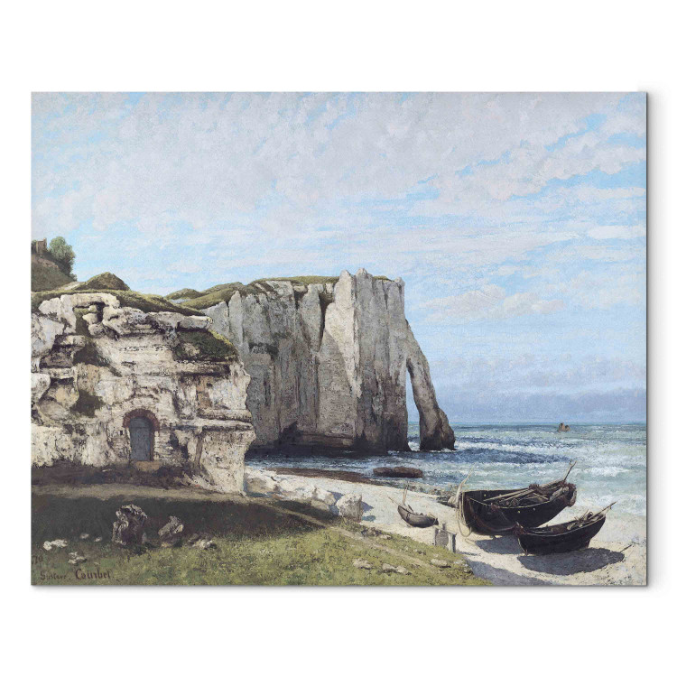 Art Reproduction The Cliffs at Etretat after the storm 154062