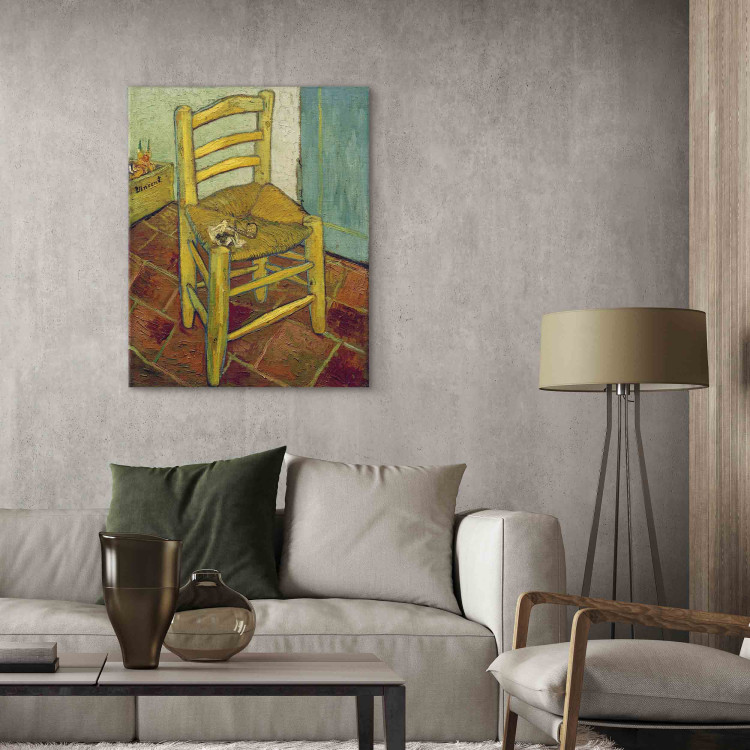 Reproduction Painting Van Gogh's Chair 155362 additionalImage 3