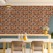 Wallpaper Terracotta Tiles - Composition With Ornamental Patterns 159462 additionalThumb 8