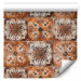 Wallpaper Terracotta Tiles - Composition With Ornamental Patterns 159462 additionalThumb 1