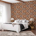 Wallpaper Terracotta Tiles - Composition With Ornamental Patterns 159462 additionalThumb 4