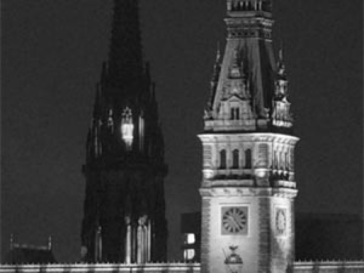 Canvas Hamburg - View of City city hall 50562 additionalImage 2
