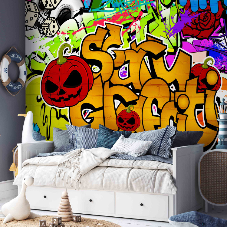 Wall Mural Scary graffiti 60762 additionalImage 5