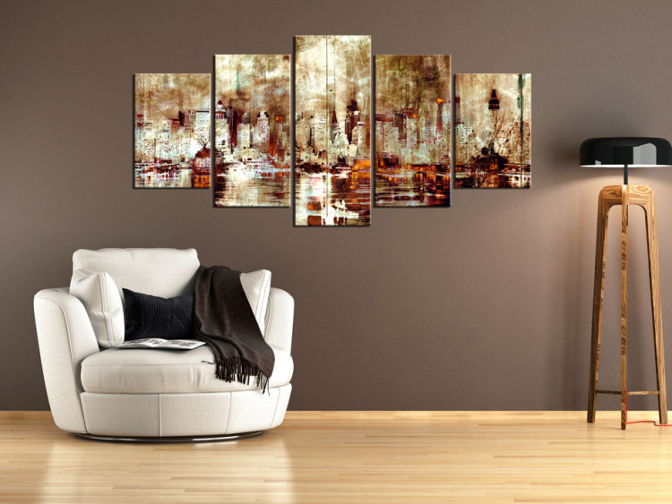 Canvas Art Print City of Shadows 65562 additionalImage 3