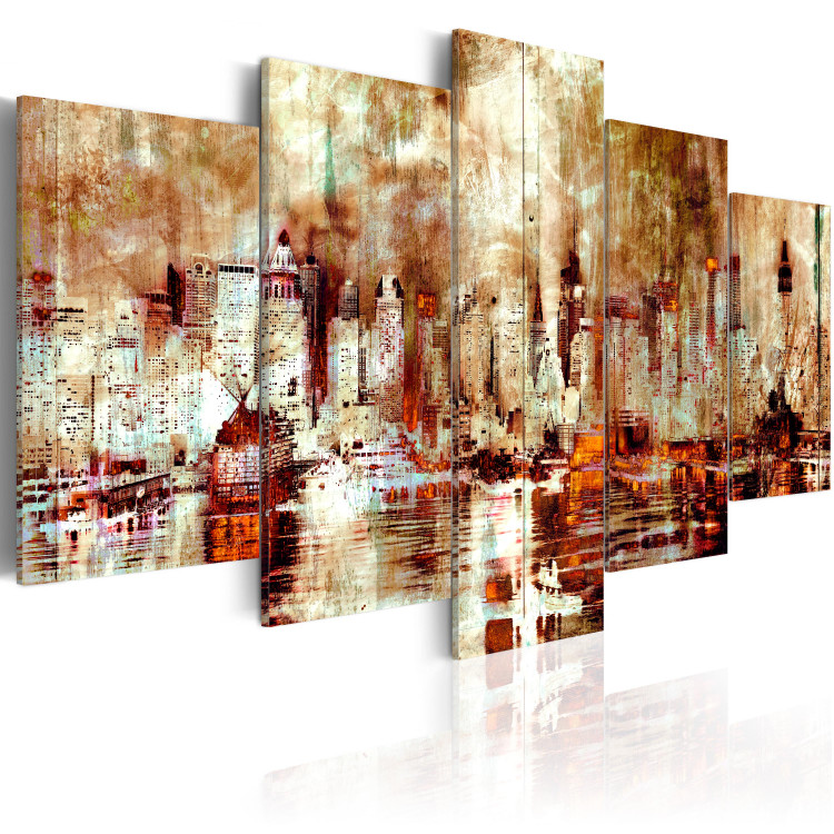 Canvas Art Print City of Shadows 65562 additionalImage 2