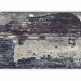 Wall Mural Grey walls - fragments of concrete facade on a background of coloured bricks 91162 additionalThumb 5