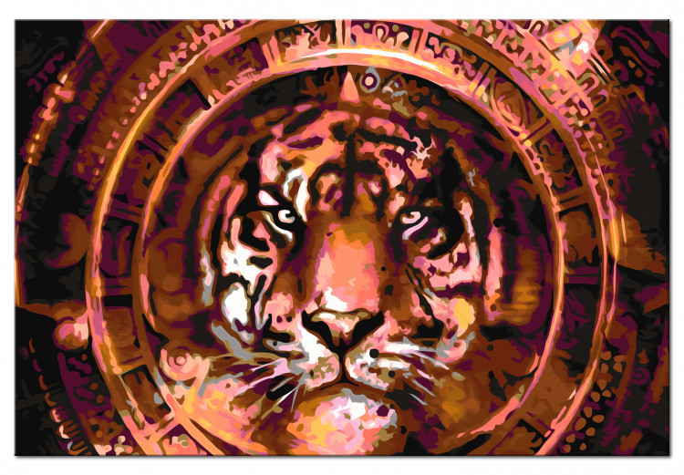 Paint by Number Kit Tiger and Ornaments 107572 additionalImage 6