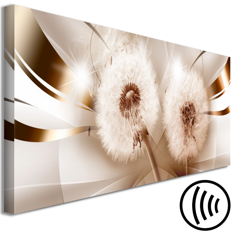 Canvas Two Dandelions (1 Part) Narrow 113772 additionalImage 6