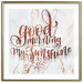 Wall Poster Good morning my sunshine (Square) - Rusty text on a marble background 114372 additionalThumb 12