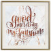 Wall Poster Good morning my sunshine (Square) - Rusty text on a marble background 114372 additionalThumb 15