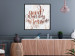 Wall Poster Good morning my sunshine (Square) - Rusty text on a marble background 114372 additionalThumb 18