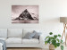 Wall Poster Lofoten - landscape of a high mountain on a solitary island in the middle of winter 115172 additionalThumb 23