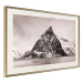 Wall Poster Lofoten - landscape of a high mountain on a solitary island in the middle of winter 115172 additionalThumb 2