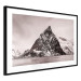 Wall Poster Lofoten - landscape of a high mountain on a solitary island in the middle of winter 115172 additionalThumb 11