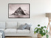 Wall Poster Lofoten - landscape of a high mountain on a solitary island in the middle of winter 115172 additionalThumb 5