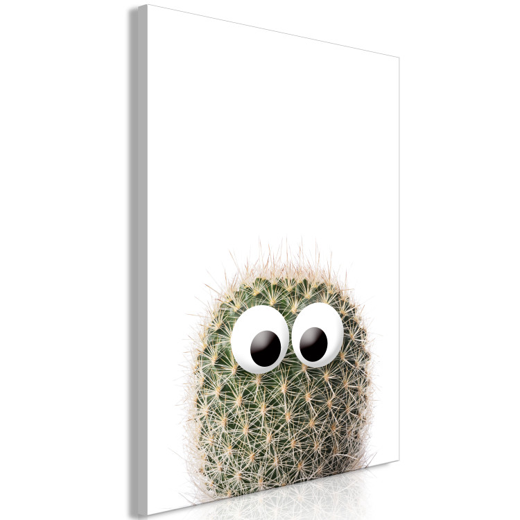 Canvas Art Print Cactus With Eyes (1 Part) Vertical 116872 additionalImage 2