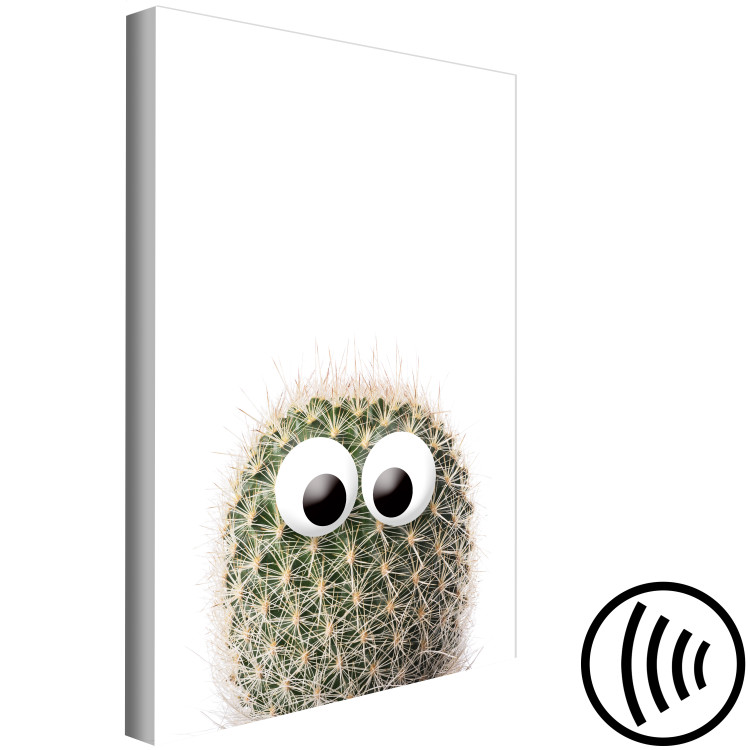 Canvas Art Print Cactus With Eyes (1 Part) Vertical 116872 additionalImage 6