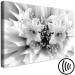 Canvas Abstract Lily Bouquet (1-part) - Black and White Flower Shade 117172 additionalThumb 6