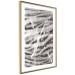 Wall Poster Tiger Stripes - unique black and white composition with an animal motif 117572 additionalThumb 6
