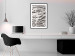 Wall Poster Tiger Stripes - unique black and white composition with an animal motif 117572 additionalThumb 4