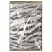 Wall Poster Tiger Stripes - unique black and white composition with an animal motif 117572 additionalThumb 16