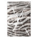 Wall Poster Tiger Stripes - unique black and white composition with an animal motif 117572
