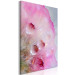 Canvas Print Watercolor details - water and paint creating an abstract pink pattern 117872 additionalThumb 2