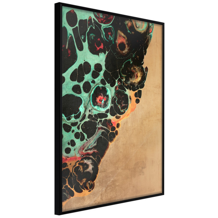 Wall Poster Mineral Structure - colorful unconventional abstraction on a brown background 118172 additionalImage 12