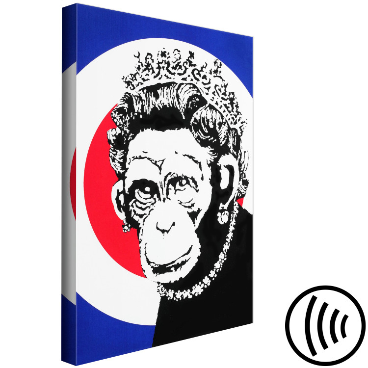 Canvas Queen of Monkeys (1 Part) Vertical 118772 additionalImage 6